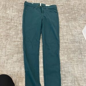 Rag and bone jeans size 27 (green)